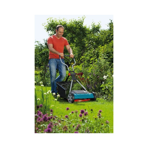 芝刈り機 手押し式 デフレクタ付き