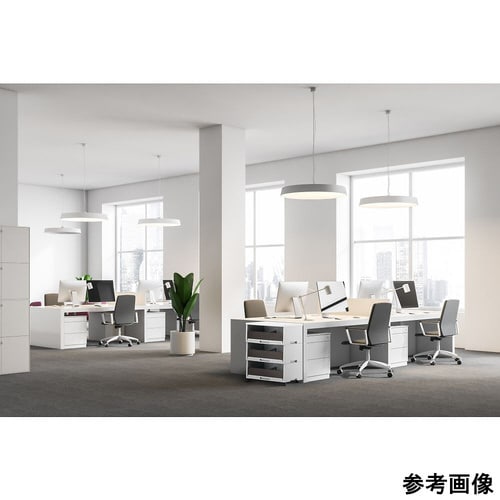 ペーパー分類ボックス(A3深型)ダークグレー 3段