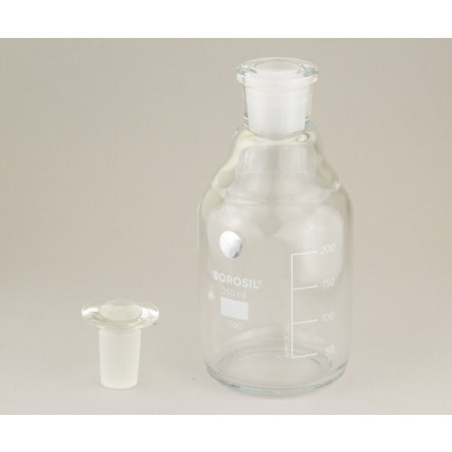 栓付試薬瓶(目盛付き) 250mL