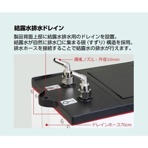 冷却水循環装置 −15から+30℃