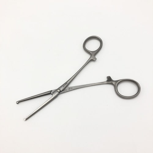 コッヘル止血鉗子直有鈎 145mm