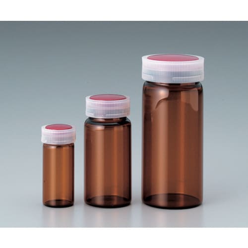 サンプル管瓶 褐色 10mL(ケース販売