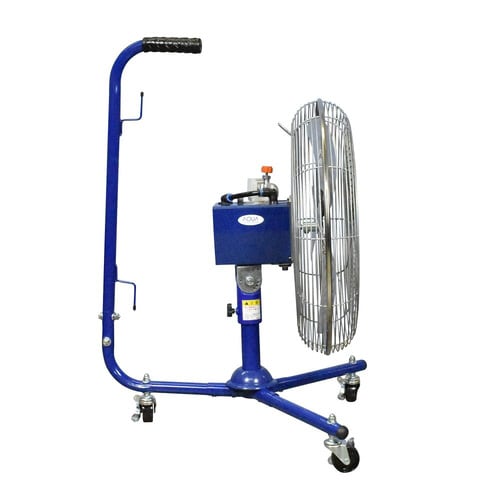 無給油エアモーター式工場扇(フロア型)