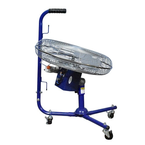 無給油エアモーター式工場扇(フロア型)