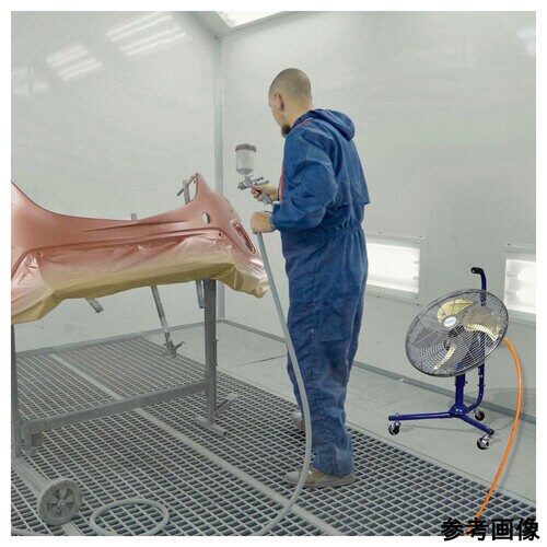 無給油エアモーター式工場扇(フロア型)