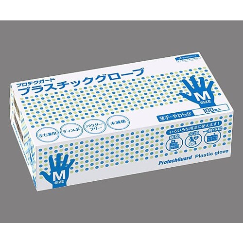 プロテクガード プラスチックグローブ M