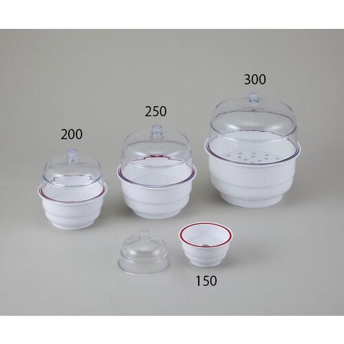 デシケーター(PP/PC製) Φ300mm