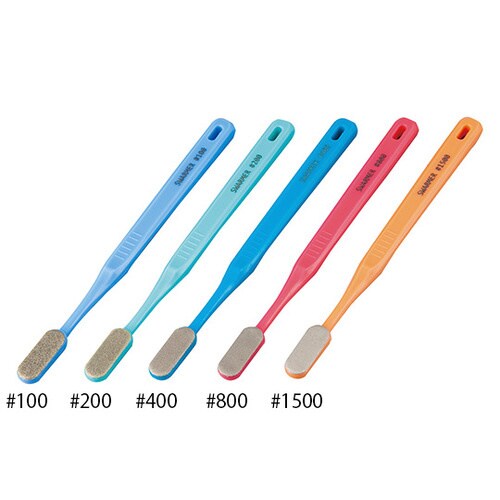 ダイヤモンドヤスリ 歯ブラシ型 5色SE