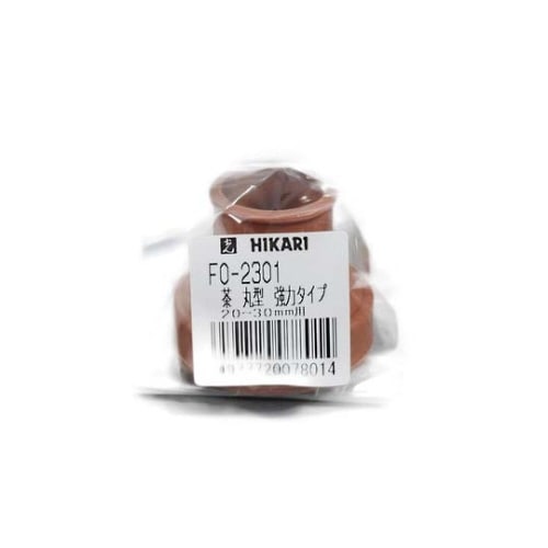 F0−2301ゴム脚キャップバラ 丸 茶