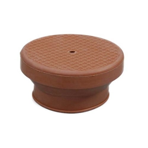 F0−5651ゴム脚キャップバラ 丸 茶