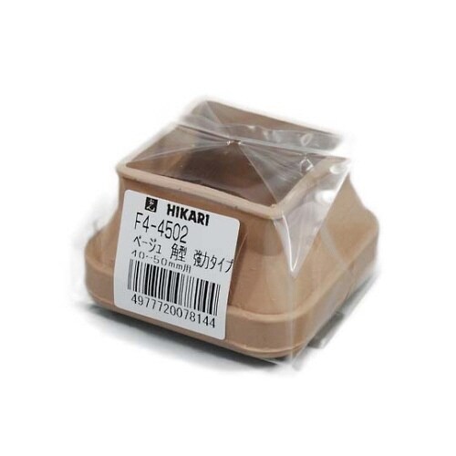 F4−4502ゴム脚キャップバラ 角