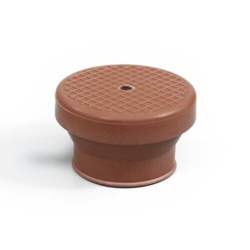 F0−4501ゴム脚キャップバラ 丸 茶