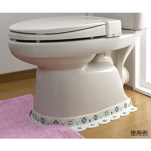 便器すきまテープ モロッコタイル ブルー