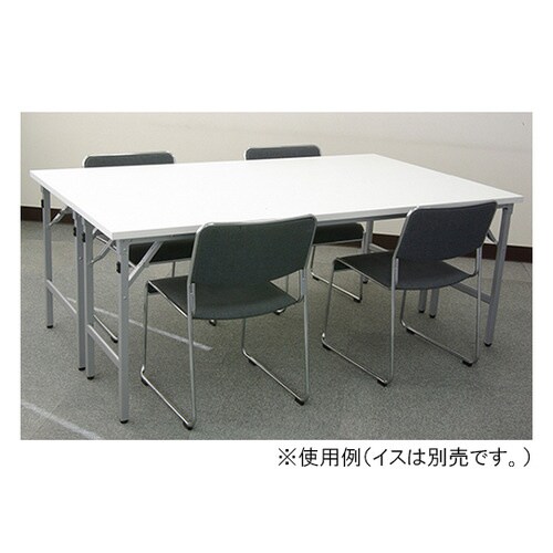 1845WH 軽量折畳テーブル ホワイト