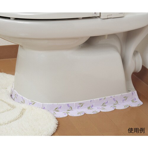 便器すきまテープ ラベンダー 1個(2枚入)