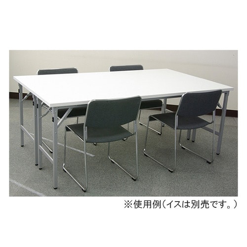 1860WH 軽量折畳テーブル ホワイト