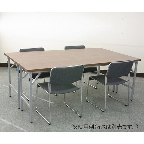 1845FW 軽量折畳テーブル ブラウン