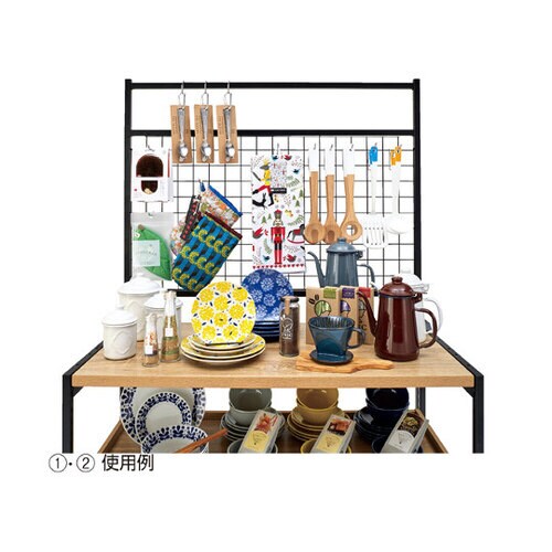 ハコマルシェワゴン用上部ネット W90cmタイプ