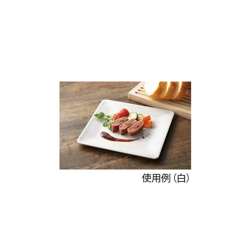 スクエアプレート 20 白
