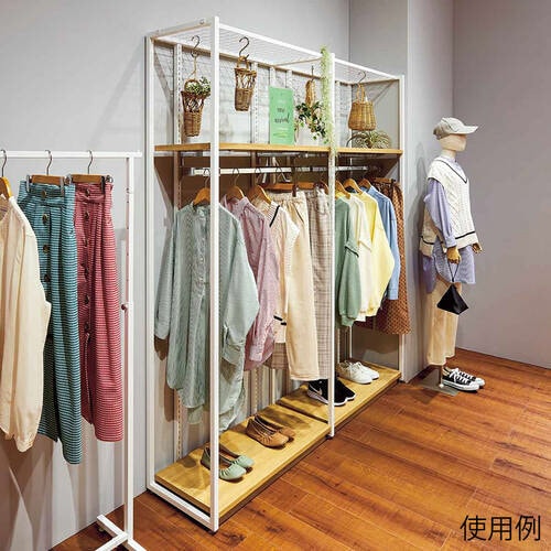 【オプション】上部ネット【W90cmホワイト枠用】