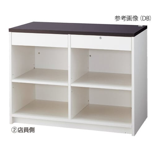 バイカラーカウンター W1200 天板RUS