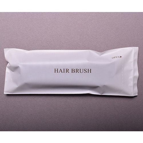 コーム付ブラシ黒(白マット袋)1ケース(