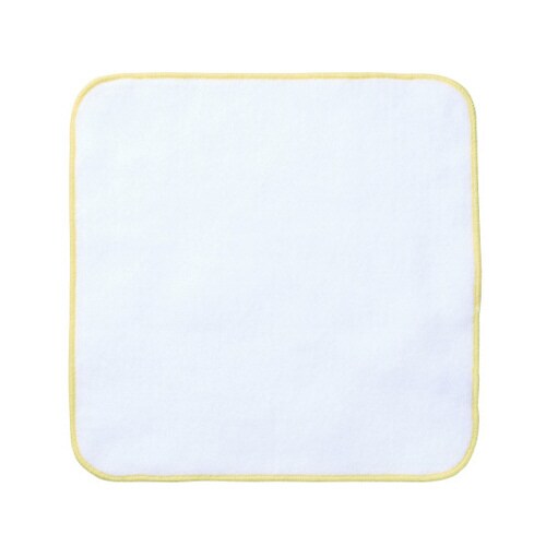 今治製プリント用タオルハンカチ イエロー 200個