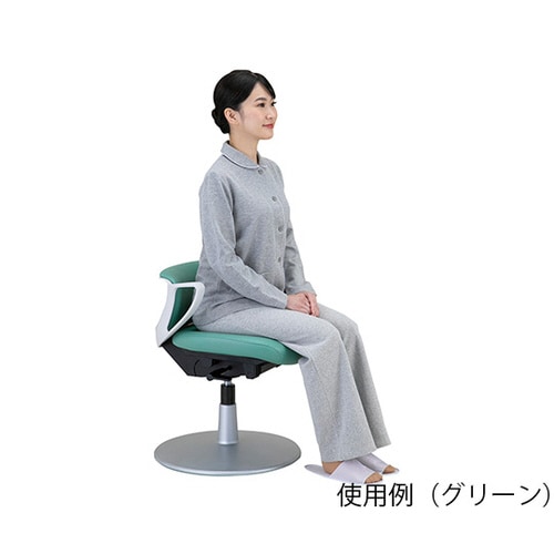 患者用いす ピコラ 円盤脚 ネイビー