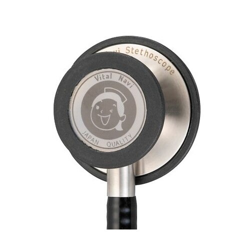 バイタルナビ聴診器(サスペンデッド) ブラック