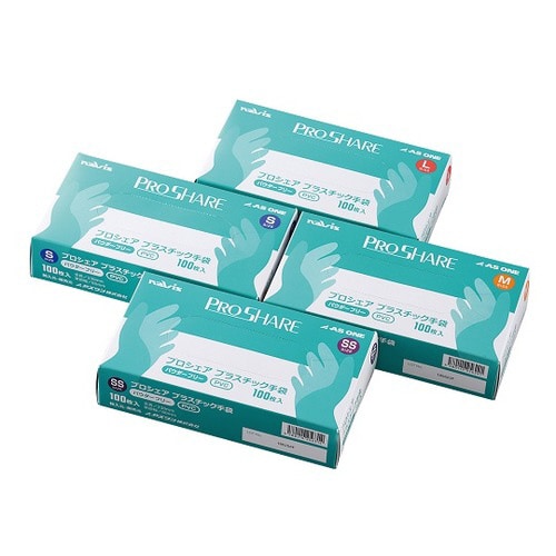 PSプラスチック手袋PF M 1000枚