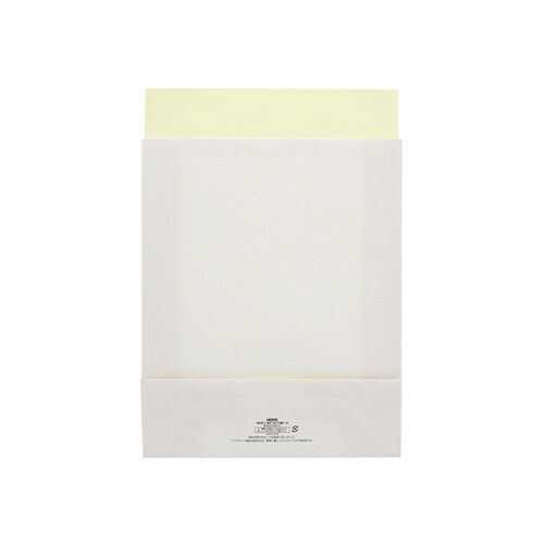 宅配袋 S 撥水 貼付位置入 白 25枚入