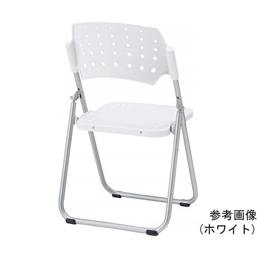 折りイス オレンジ