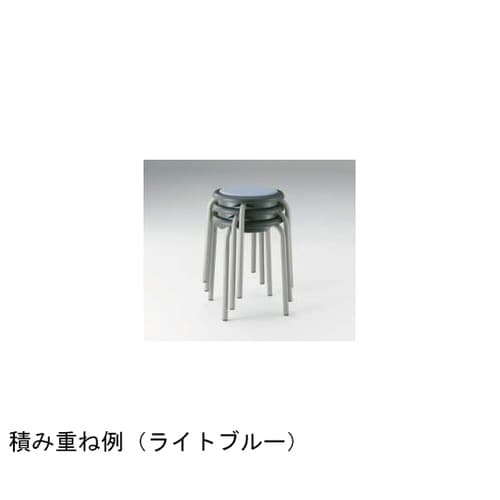 丸イス ライトグリーン