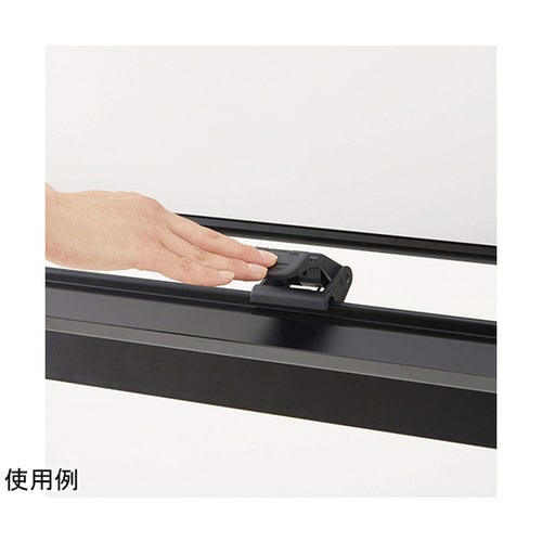 スタンドタイプ ホワイトボード(ブラックフレーム)