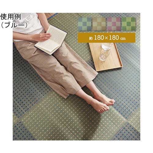 ラグ い草 コンパクト ベーシック 吸着