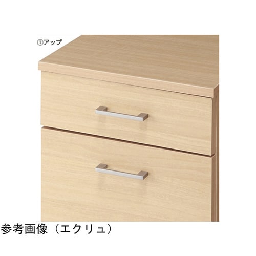 ワゴンキャビネット ラスティック柄