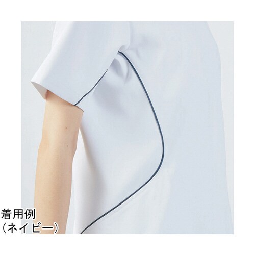 メンズジャケット 半袖 ホワイト×ウォー