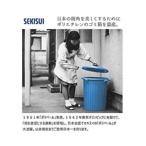 エコポリペール 丸型#90 本体 ブルー 3個入