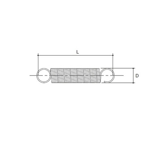防鳥用バネ ステンレス製 1.5mm