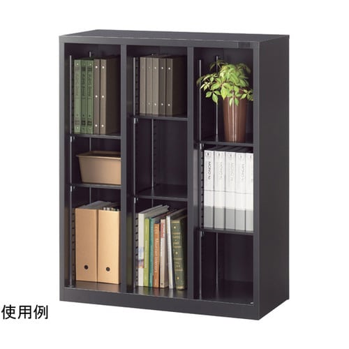 A4判対応書庫ASKブラック ASK−34K3