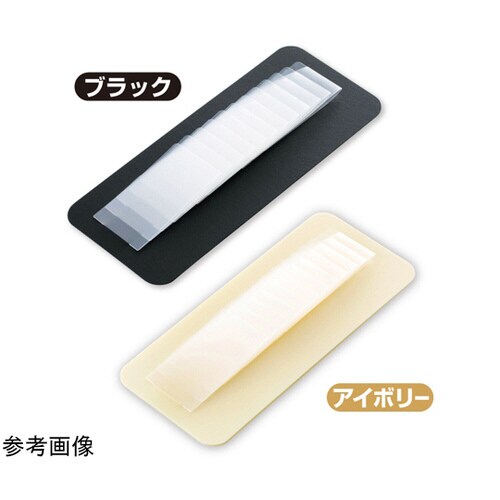 長財布に入れるカードケース 花柄ブラック