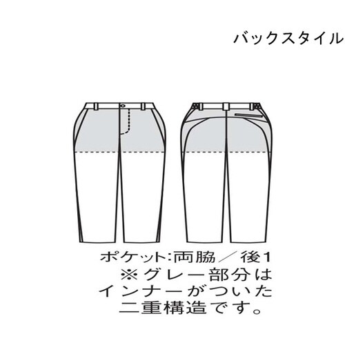 パンツ メンズ ネイビー 3L