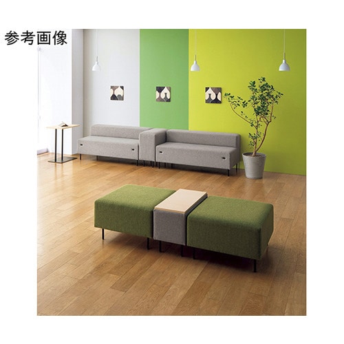 ユニットソファー〈アルモ〉 ディープオレンジ