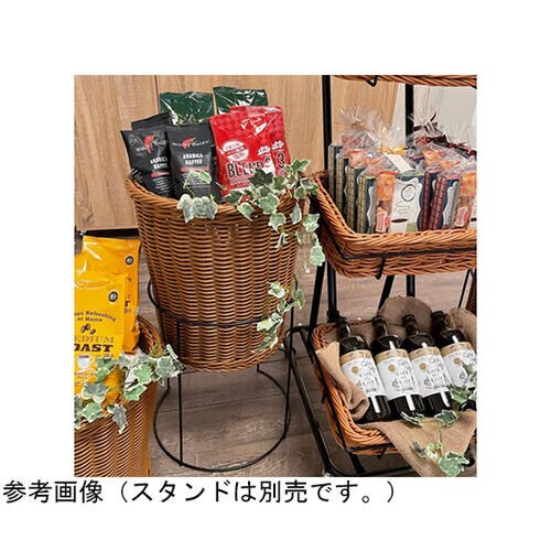 PP製投込みバスケット 持ち手付き