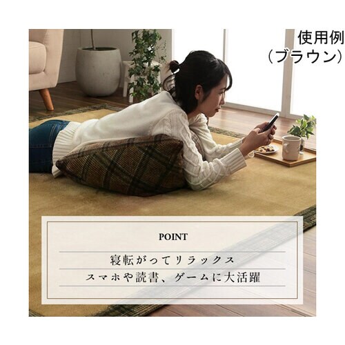 カリス スマホ用クッション ブラウン 5