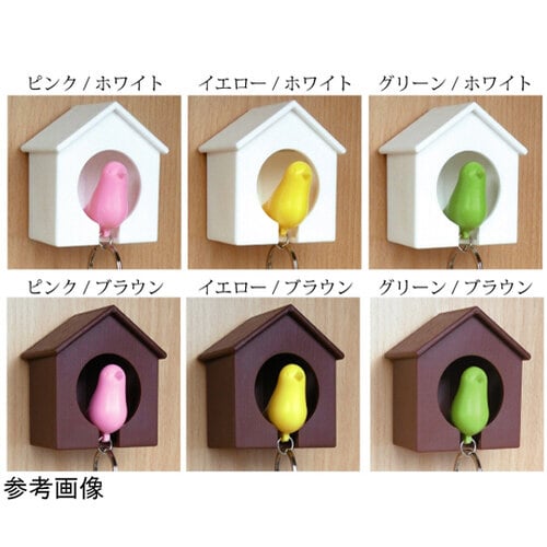 スパロウキーリング グリーン×ホワイト 48個入