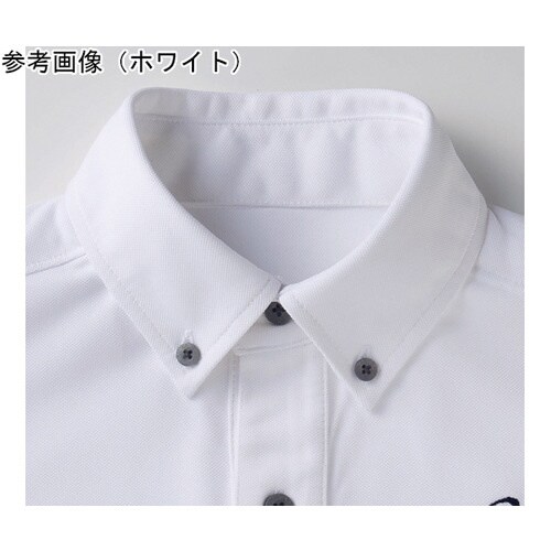 ポロシャツ 兼用 半袖 ホワイト L