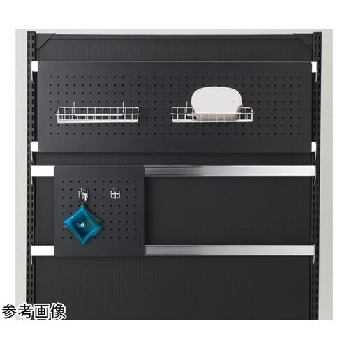 スチール製有孔パネル 角バー取付タイプ