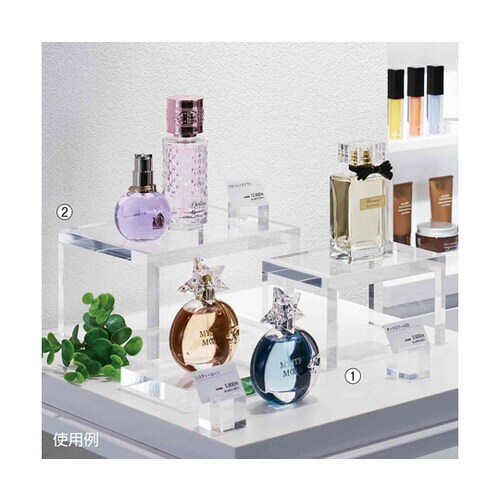 アクリル厚板コの字型ディスプレイ 大