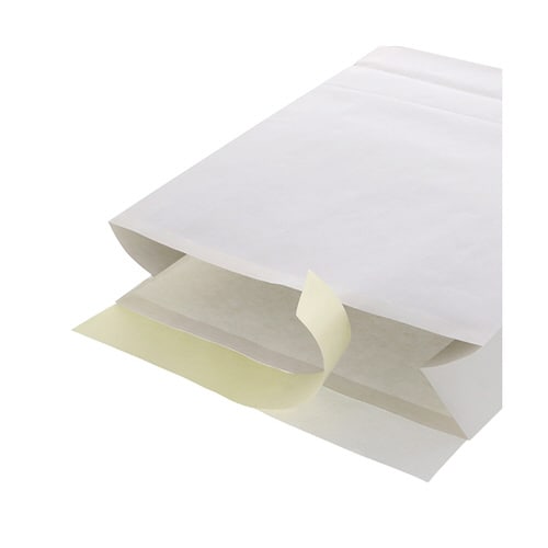 宅配袋 L 撥水 貼付位置入 白 25枚入